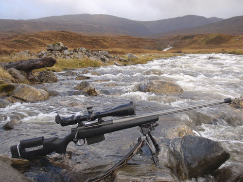 A robust rifle able to withstand the rigours of the outdoor environment is  required for stalking